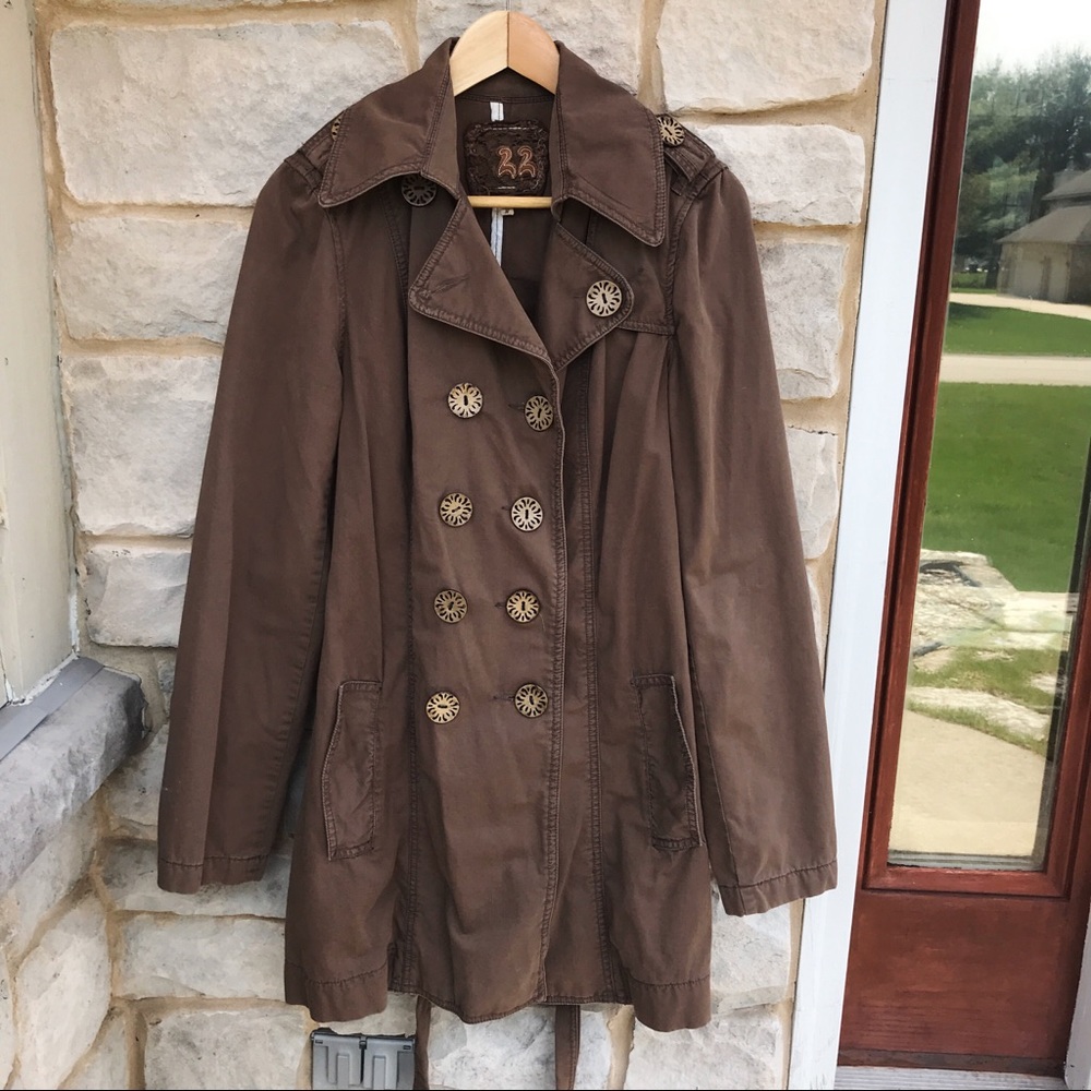 Brown Trench Coat